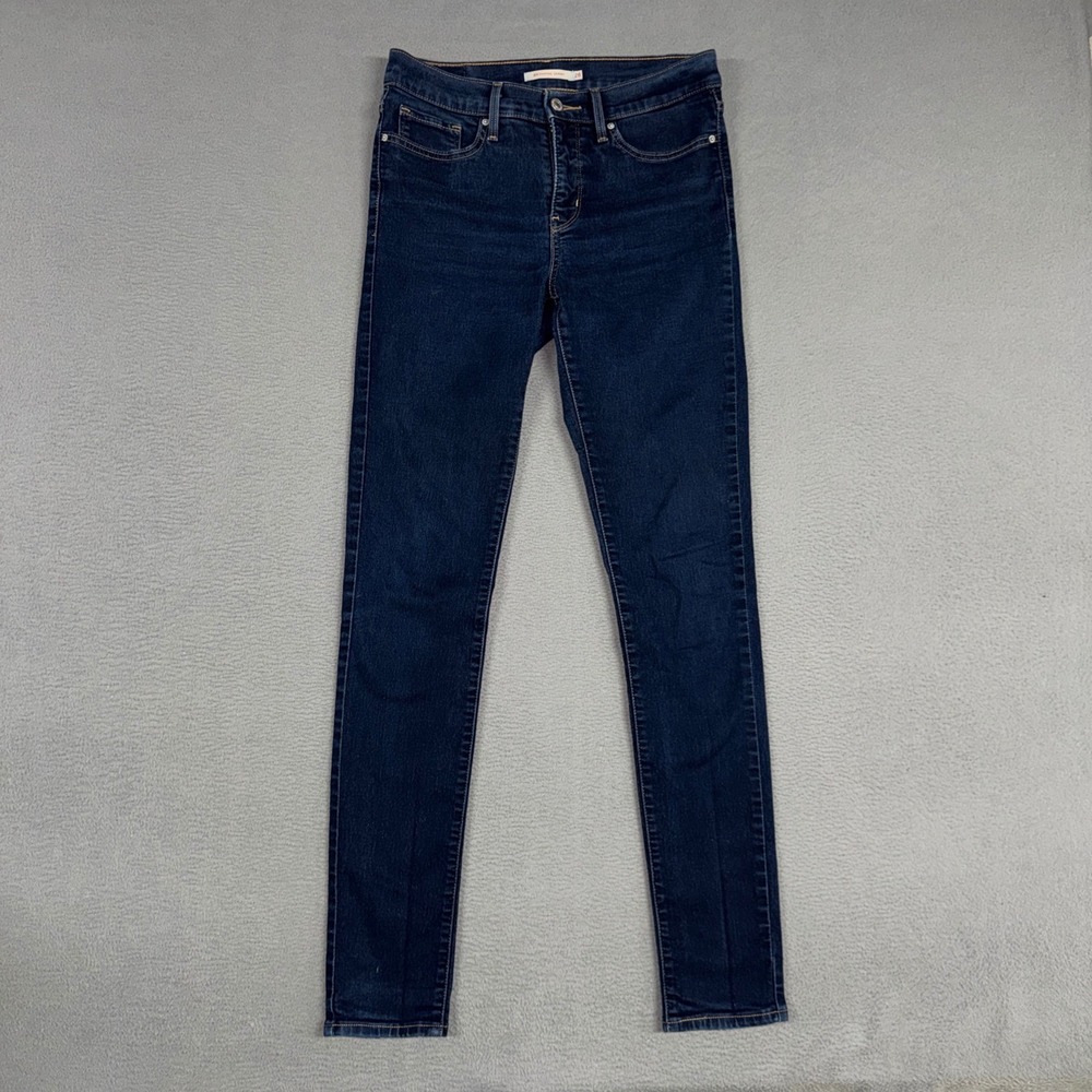 Levis Jeans Womens 28 Dark Blue 311 Shaping Skinny Stretch Denim Cotton Blend